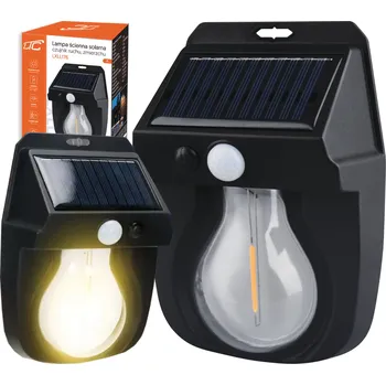 Nástěnné svítidlo Nástěnné svítidlo LTC černé, integrovaný LED zdroj 5 W