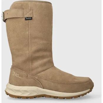 Dámská zimní obuv Semišové sněhule Jack Wolfskin Queenstown Texapore 4053541 hnědá 84X, EUR 37.5