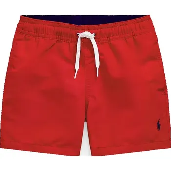 Pánské plavky Dětské plavkové šortky Polo Ralph Lauren 322957810001 červená 33X, vel. 109-116