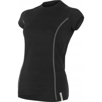 Spodní prádlo s krátkým rukávem Sensor Merino Active černé vel. L