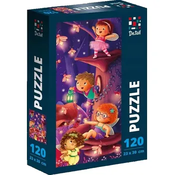 Puzzle Puzzle 120 dílků De.tail. Lesní město