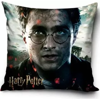 Povlak na polštářek Carbotex Povlak na polštářek Harry Potter Poslední souboj&nbsp;40x40 cm