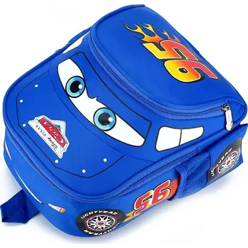 Dětský batoh Vodotěsný dětský batoh s motivem pohádky Auta - Modrá