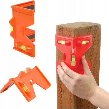 Vodováha Úhelníková vodováha na sloupky a rohy s magnetem