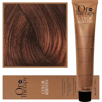 Barva na vlasy Fanola Oro Therapy 6.34 Gold Copper barva na vlasy Kaštanová