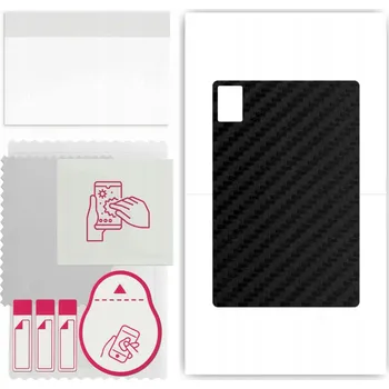 Pouzdro na mobilní telefon Fólie na zadní stranu pro Lenovo Idea Tab Pro 12.7 ZAE40133PL - Carbonová barva