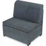 Rozkládací křeslo šedé 103340305