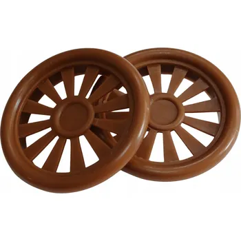 Větrací mřížka Ventilační mřížka Ventilační Bo-plast hnědá