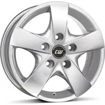 Alu kola BORBET CWF ks - stříbrné 6,5x16" 5x160 ET60 65,1