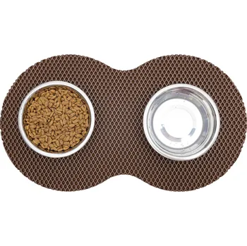 Miska pro psa Podložka pod misku Max-Dywanik hnědá 1 l