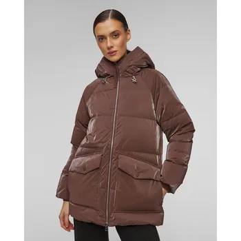 Dámská Hnědá Péřová Bunda Varley Fullerton Down Jacket Var01951-frenchroast