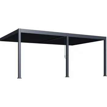 Pergola Rojaplast Intro Duo 6434 6 x 4 m antracit