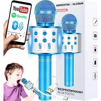 Mikrofon Mikrofon LTC MIKROFON BLUETOOTH KARAOKE DLA DZIECKA