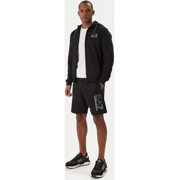 Pánské oblečení EA7 Emporio Armani Mikina 7M001314 AF13512 Černá Regular Fit XXL