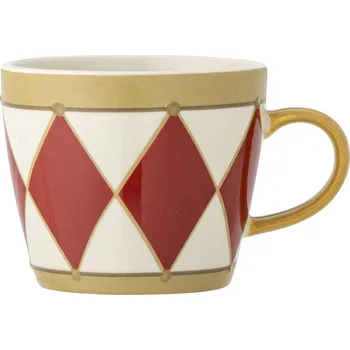 BLOOMINGVILLE Červený hrnek z kameniny - Rag