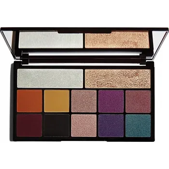 Oční stíny Paletka očních stínů Makeup Revolution Lisované saténové