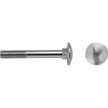 Šroub ŠROUBY M8X60 ZÁMKOVÉ ŠROUBY S PŮLKRUHOVOU HLAVOU 1KG (LAVIČKOVÉ)