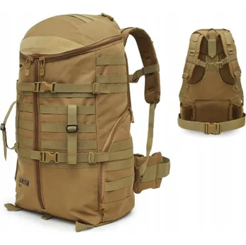 turistický batoh Vojenský Batoh Nils Camp NC3903 61-80 l hnědý