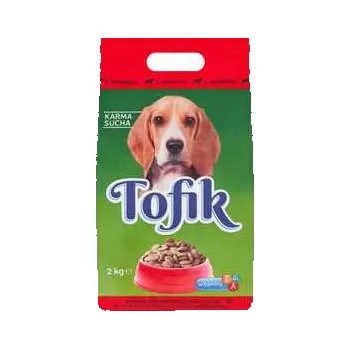 Krmivo pro psa TOFIK KRMIVO SUCHÉ KRMIVO PRO PSY S HOVĚZÍM MASEM 2KG