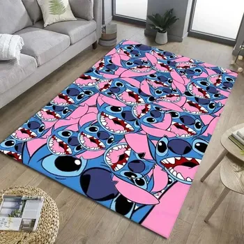 Dětský pokoj Velký koberec s motivem Lilo a Stitch - 150x200cm,8