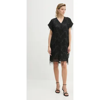 Dámské šaty Šaty Bruuns Bazaar BBW4197 černá 99X, vel. 34