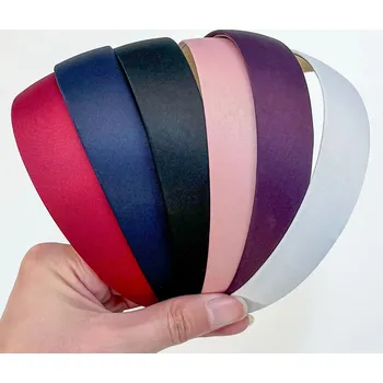 Čelenka Široké čelenky pro ženy | vlasové doplňky 10 ks - 6 ks tmavé barvy