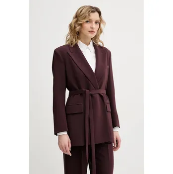 Dámské sako Sako Marella ZERBINO 2613041081200 burgundské 93X, vel. 36