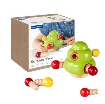 Dřevěná hračka Better Brands Třídící strom + Dárek k nákupu