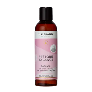 Koupelový olej Tisserand Restore Balance koupelový olej pro obnovu rovnováhy, 200 ml + Dárek k nákupu