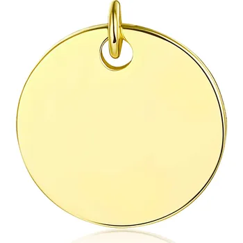 Přívěsek Olivie Stříbrný přívěsek KRUH GOLD 8081 Ag 925; ≤1,9 g.