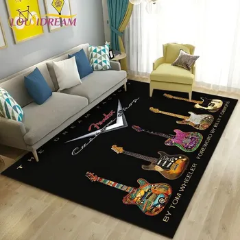 Koberec Koberec s motivem kytar - 8,200x160cm