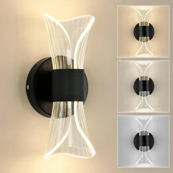 Nástěnné svítidlo LED nástěnné svítidlo ZLATÉ LOFT MODERNÍ 10W DO LOŽNICE, OBÝVACÍHO POKOJE