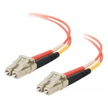 Síťový kabel C2G Low-Smoke Zero-Halogen - Patch kabel - multirežim LC (M) do multirežim LC (M) - 10 m - 10 m - optické vlákno - 50 / 125 mikron - oranžová