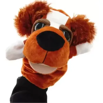 maňásek DreamKids Plyšový maňásek na ruku Pejsek 27 cm