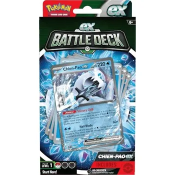 Sběratelská karetní hra Pokémon TCG: Bojový balíček Chien-Pao ex (Připravený balíček 60 karet)