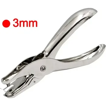 Děrovačka Kovová ruční děrovačka papíru - 3MM