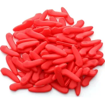 Kuchyňský nůž Ochranné krytky na špičky kuchyňských nožů | 100ks - červená