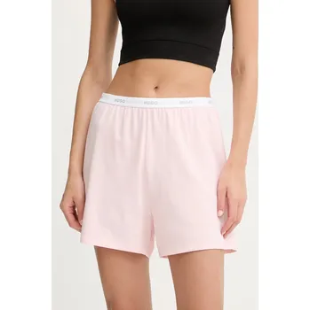 Dámské pyžamo Pyžamové šortky HUGO HUGO ID SHORTS 50555600 růžová 30X, vel. XS