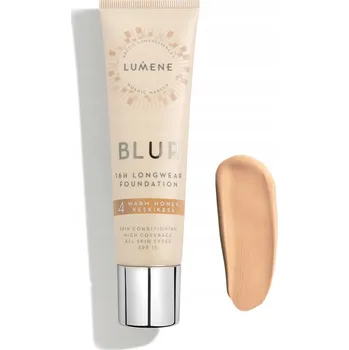 Make-up Lumene Blur Foundation 4 Warm Honey podkladová báze na obličej 30 ml
