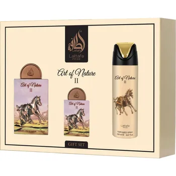 Kosmetická sada Lattafa Pride Art Of Nature II EDP 100 ml + EDP 20 ml + tělový sprej 200 ml UNISEX