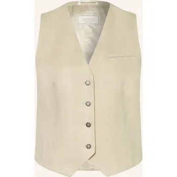 Dámská vesta Peserico Dámské Sako S Proužky, světle hnědá, 42