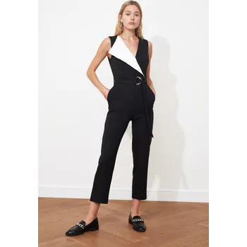 Dámský overall Dámský overal Trendyol Belted Trendyol černá 1202392