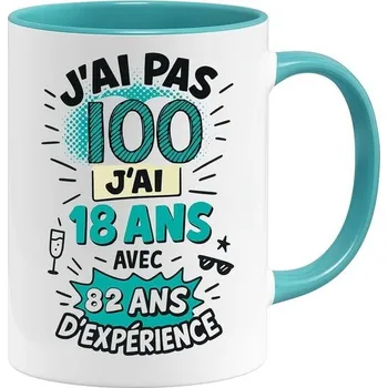 Nábytkové kování Hrnek s motivem džungle | Vtipný narozeninový hrnek s výrokem pro muže a ženy | Je mi 18 a mám