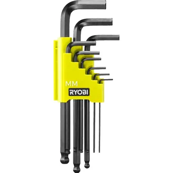 Klíč Ryobi RHFHKB-9 9dílná sada zakulacených imbusových klíčů