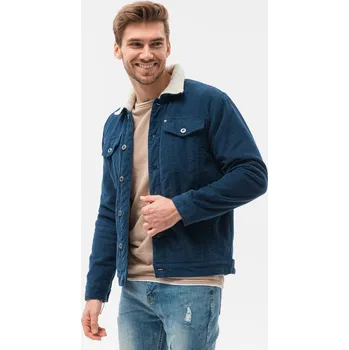 Pánská casual bunda Pánská bunda Ombre Fur Ombre modrá 1787342