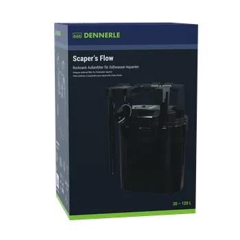Akvarijní filtr Dennerle Scaper's Flow Hang On 30-120 l černý