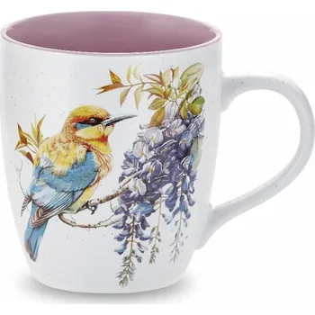 Marco Polo, Polsko Hrnek Big 740 ml s ptáčkem fialový vnitřek
