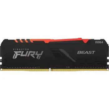 Operační paměť Kingston FURY Beast/DDR4/32GB/3600MHz/CL18/1x32GB/RGB/Black
