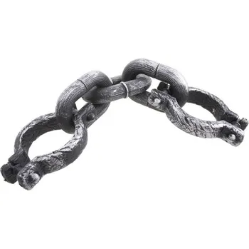 Karnevalový doplněk Pouta řetěz s okovy 45cm