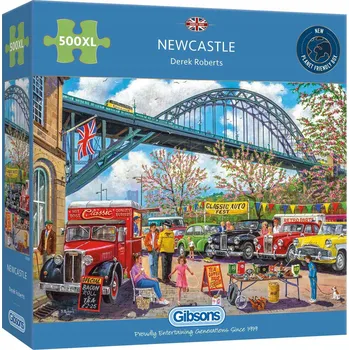 Puzzle 500dílné Puzzle Gibsons GIBSONS Newcastle XL 500dílné Puzzle